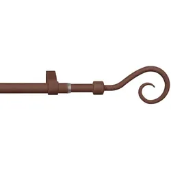LIEDECO Stilgarnitur »Syrakus«, Länge 2400 mm, Ø 16 mm, Metall - rot