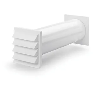 Silverline K-Klima-R 150/150 Mauerkasten weiß