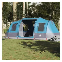 vidaXL Tunnelzelt 4 Personen Blau