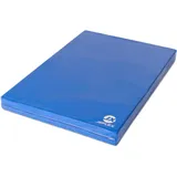 Turnmatte 100 x 70 x 8 cm Fitness blau Weichbodenmatte Jeflex 100 CM