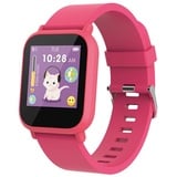 maxlife Smartwatch für Kinder IP68 Wasserfest mit 3 intrigierten Spiele Pink