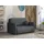 Mirjan24 Schlafsofa Viva Sun II, mit Schlaffunktion und Bettkasten, zwei Sitzer, 130x103x85 cm grau