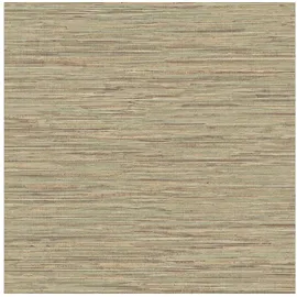 Wow Vliestapete - Grasspaper Olive Braun - 10m X 52cm