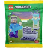 LEGO® Minecraft Steve mit Diamantentrüstung - 662317 NEU! Menge 1x - Bunt