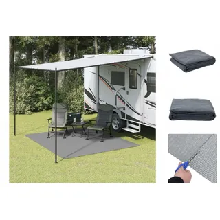 vidaXL Campingteppich Anthrazit 3x2,5 m