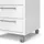 VCM Prisme Büroschrank 48 x 49 x 68 cm Weiß