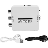 Mini-videokonverter-audioadapter, Tv-verstärker, Rca Av Cvsb Zu Rf 67,25 Mhz 61,25 Mhz