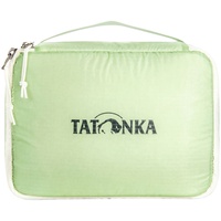 Packtasche Tatonka SQZY Padded Pouch M (1,7 L) – Ultraleichte, gepolsterte Aufbewahrungstasche mit Reißverschluss - Ideal zum Verstauen stoßempfindlicher Gegenstände im Reisegepäck - hell-grün