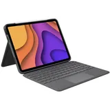 Logitech Folio Touch Tastatur Case für iPad Air 11 Zoll (M2), iPad Air 4, Air 5, Air 6 (Pan-Nordic QWERTY Layout) -920-011666