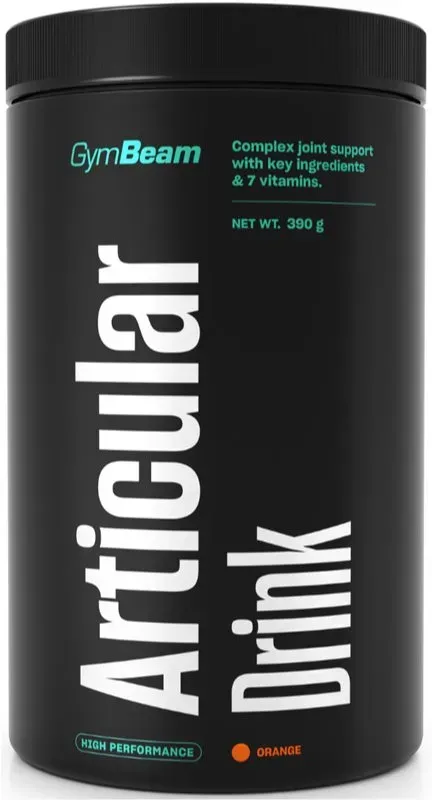 GymBeam Articular Drink Gelenknährstoffe Geschmack Orange 390 g