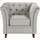 Home Affaire Chesterfield-Sessel Reims Polyester 98 x 76 x 88 cm Grau