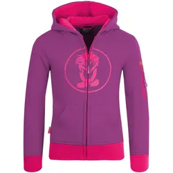 Kinder Hoodie Pullover Sortland Lila/Magenta One Size