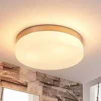 LINDBY Ø 30 cm, E27, nickel, Glas