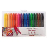 ALPiNO Color Experience Filzstifte 24 St. blau/braun/gelb/grün/lila/orange/rosa/rot/schwarz/weiß