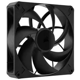 Corsair RS140 MAX 140mm-PWM-Dicke-Lüfter – Hoher Statischer Druck – Flüssigkristallpolymer-Konstruktion – Doppelpack – Schwarz