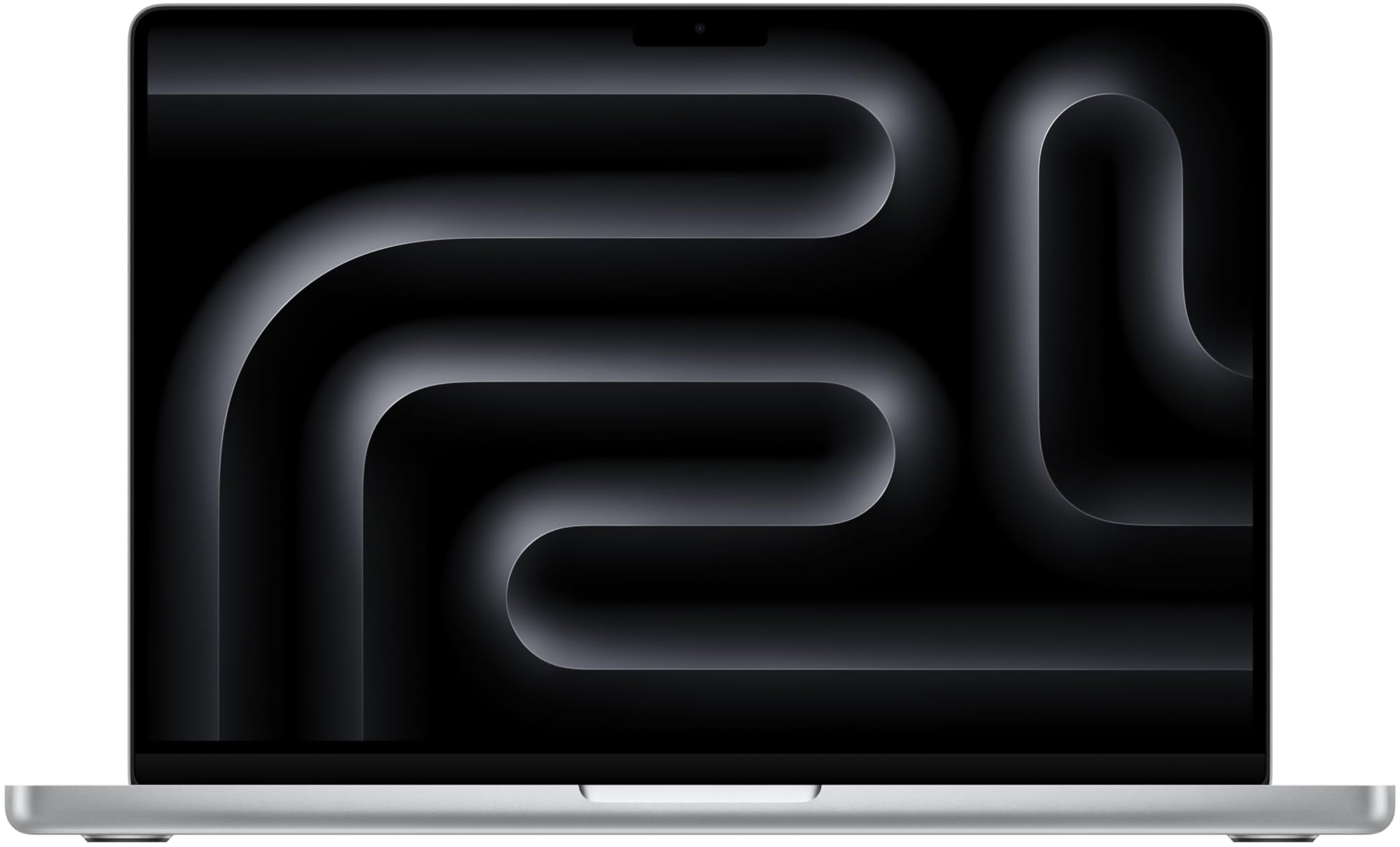Apple 2023 MacBook Pro Laptop M3 Chip mit 8‐Core CPU, 10‐Core GPU: 14,2" Liquid Retina XDR Display, 8 GB gemeinsamer Arbeitsspeicher, 512 GB SSD Speicher. Funktioniert mit iPhone/iPad, Silber