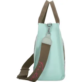 Fritzi aus Preußen Tote Bag Baumwolle Lime/Türkis