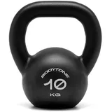 Bodytone 10kg Kettlebell - Black - 10 kg