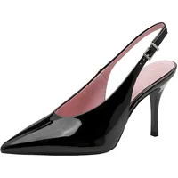 TAMARIS Damen Sling Pump mit Stilettoabsatz, schwarz, 39 EU