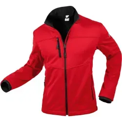 BP® Softshelljacke 1696-571, rot 1696-571 , 1 Stück, Größe: M