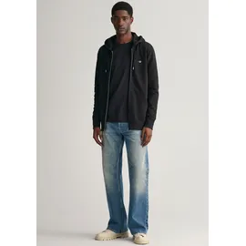 GANT Shield Sweatjacke Herren Schwarz L