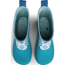 Affenzahn Plashy Gummistiefel Hai Blau 34