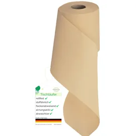 Sensalux Vlies-Tischläufer 15 cm x 25 m Beige