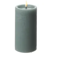 unique candles UNIQUE Stumpenkerze 15 cm grün