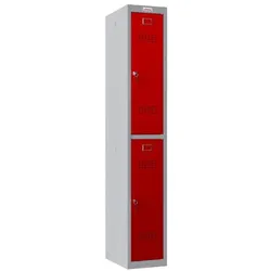 Phoenix Safe Co. PL1230GRK, Persönliches Schließfach, Freistehend, Grau, Rot