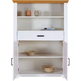 Interlink Vitrine Maluno 117,2 x 41 x 163 cm Weiß