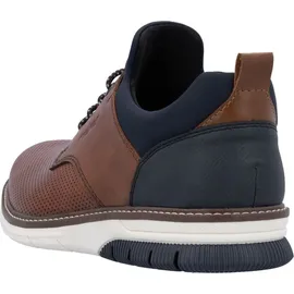 Rieker Slip-On Sneaker Herren Blau/Braun 41