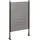 Outsunny Teichzaun 93 x 150 cm Braun/Metall