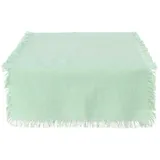 Boltze Tischläufer LENEA, in Grün - (L)140 x (B)40 cm