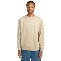Sweatshirt ELEMENT "Cornell Cipher", Herren, Gr. L, grau (aluminum), Obermaterial: 50% Walkfrottier, 30% Walkfrottier, 20% Microfaser;, Sweatshirts Sweatshirt