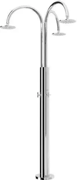 Inoxstyle Melody Cylinder 3B 3L Beauty Außendusche - Edelstahl poliert