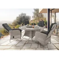 Destiny PALMA LUNA 4 HL+ Tisch Ø 150x75cm vintage