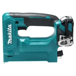Makita ST113DSMJ Akku-Tacker 10,8 V, 2 Akkus, Klammerbreite 7-10 mm, kurze Bauform, mit LED