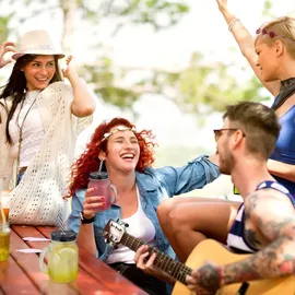 Relaxdays Trinkglas Set 0,4 l 8-tlg.