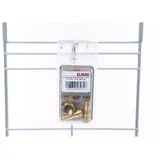 ELMAG Schlauchtülle mit Überwurfmutter IG 3/8, 9 mm, Messing 2 Stk. Pack...