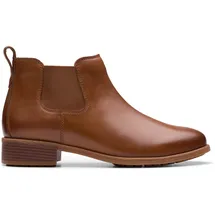 CLARKS Havisham Top Tan Leather 38