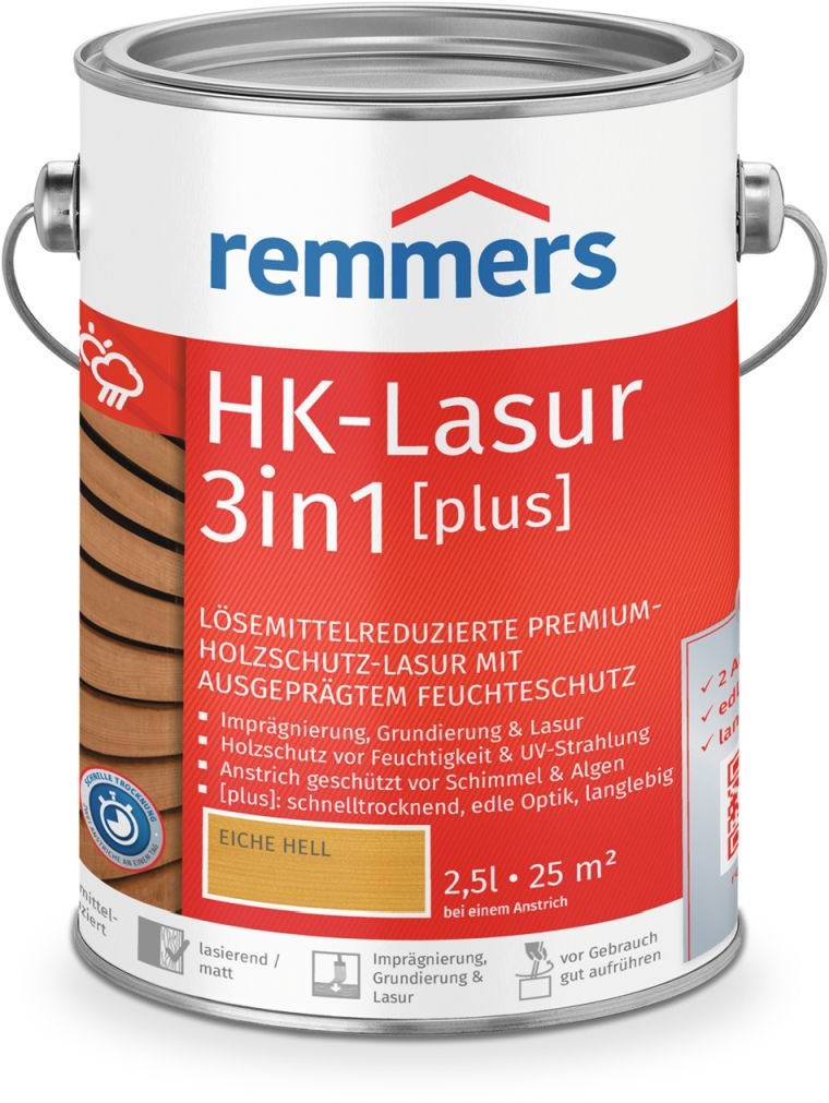 Remmers Aqua HK-Lasur 3in1, teak (RC-545), 20 l