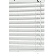 GARDINIA Aluminium-Jalousie 25 mm 50 x 175 cm weiß