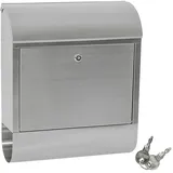 Tectake tectake® Briefkasten Edelstahl (400499)