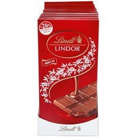 Lindt Lindor Milch Tafel 100 g, 12er Pack