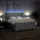 vidaXL Boxspringbett 180 x 200 cm Hellgrau