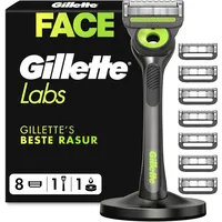 Gillette Labs Neon Rasierer + 8 Klingen