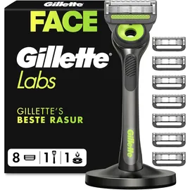 Gillette Labs Neon Rasierer + 8 Klingen