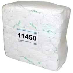 Putzlappen Handtuchleinen Gerstenkorn, weiß, Baumwolle, Säcke a 10 kg