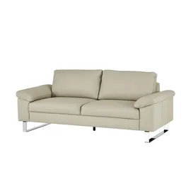 Max Schelling Ledersofa 2-Sitzer Creme