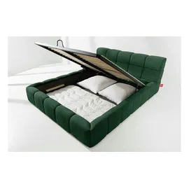 Konsimo Polsterbett ¦ grün ¦ Maße (cm): B: 190 H: 88